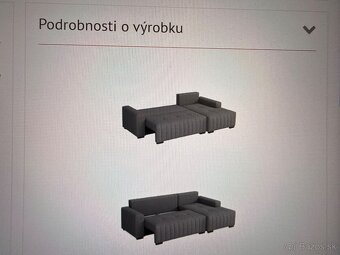 Cierna rohove sedacky 🛋️ - 3
