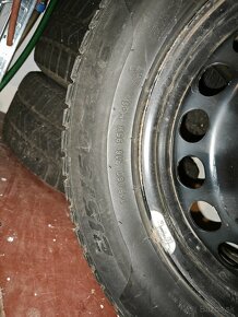 Zimné pneumatiky a plechové disky 215/60 R16 - 3