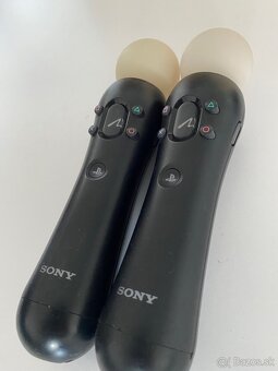 Playstation Move ovládače + Playstation Kamera - 3