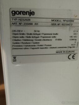 gorenje chladnicka s mrazničkou - 3