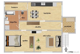 Na predaj Rodinný dom, záhrada, garáž Košice-okolie, krásne - 3