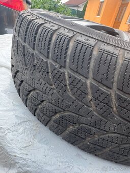 215/60 R16 Zimné pneumatiky + oceľové disky, puklice - 3