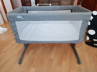 Prístavná postieľka Joie roomie gray flannel - 3