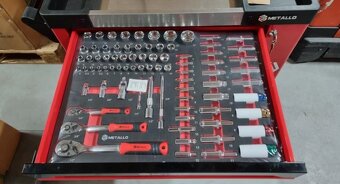 METALLO Professional Tools – Dielenský vozík XXL s kompletno - 3