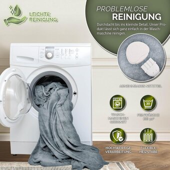 sinnlein® elektrická vyhrievacia deka – 160 × 120 cm - 3