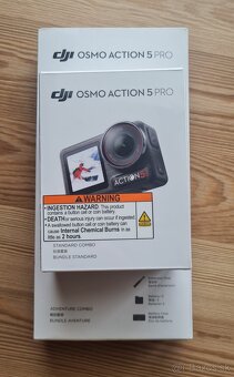 Akčná kamera DJI OSMO action 5 Pro - adventure combo - 3