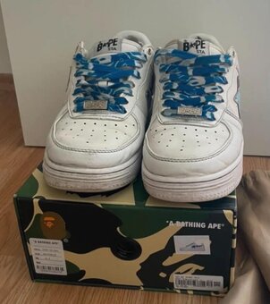 Tenisky Bape Bape sta Blue Camo - 3
