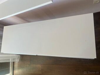 Písací stol ALEX biela, 132x58 cm - 3
