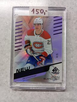 Juraj Slafkovský - hokejové karty NHL - 3