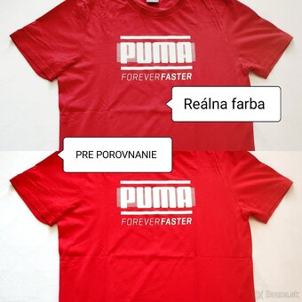 Puma tričko- 1x oblečené, pánske US UK- L dámske;XL-XXL - 3
