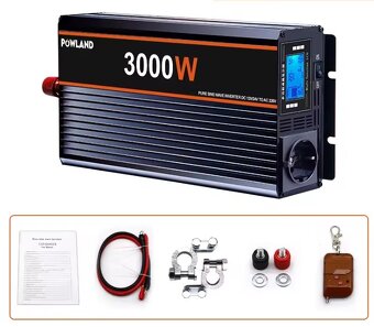 Menič napatia 12V/230V 1500W/3000W - 3
