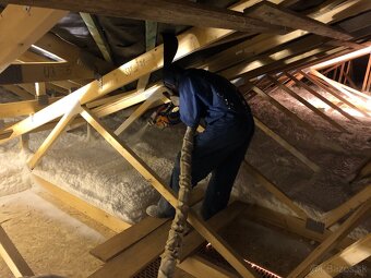 Striekaná tepelná izolácia. - 3