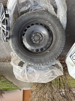 Plechenne disky + zimné pneumatiky Pirelli - 3