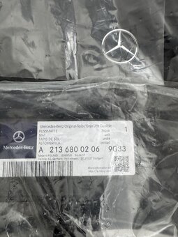 Mercedes E (W213) rohoze / koberce orig. nove - 3