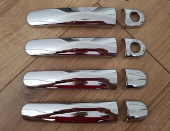 Chromovane klucky - podsalky pod klucky chromove krytky - 3