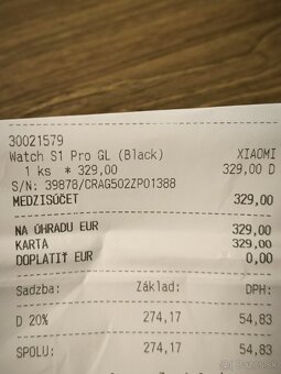 Xiaomi watch S1 Pro black - 3