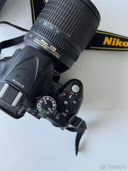 Predám zrkadlovku Nikon D5200 vo veľmi dobrom stave - 3