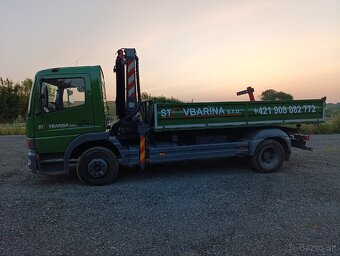 Predám Mercedes-Benz Atego 1317 sklápač + Hydraulická ruka - 3