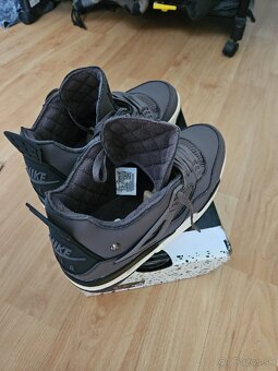 Panske boty nike jorda 4 ma maniere violet oreo - 3