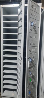 Plechová skriňa priehradková- uzamykateľná - 3