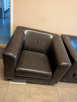 Koženkova sedacia súprava 3+2+1 - 3