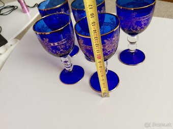 Poháre modré - 3