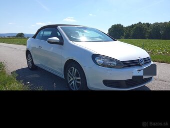 VW Golf 6 cabrio 1,6 Tdi 77kw/105hp M5 129800km - 3
