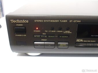 Spickovy tuner TECHNICS ST-GT550 s RDS, ClassAA, Japan =at14 - 3