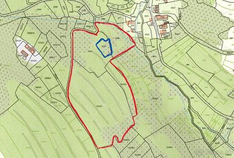 Predám pozemok (2,9ha) so súpisným číslom v obci Stará Huta - 3