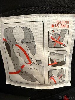 Autosedačka Cybex 15-36 kg - 3