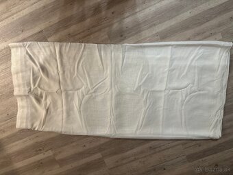 Zavesy / zaclony - svetle kremove zavesy - 3