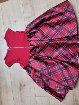 Nádherné vianočné šaty s bohatou sukňou H&M - 3