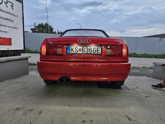 Predám Audi 80 Cabrio 2.3 E - 3