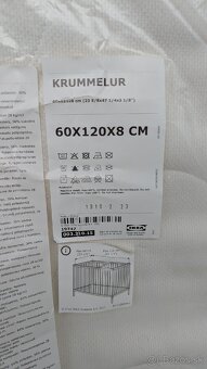 Detsky matrac 601208 IKEA KRUMMELUR - 3