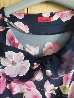 Bluzka s kvetmi magnolie - 3
