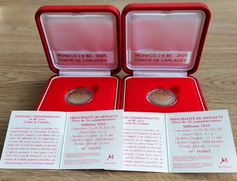 2 € 2€ pamätná minca Monaco MONAKO 2025 proof - 3