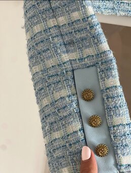 Krátke sako s textúrou - 3