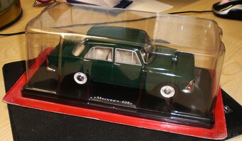 VAZ 2103 /LADA 1500/ /orange/ + MOSKVIČ 408 /green/ , 1:24 - 3