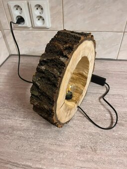Drevená lampa - 3