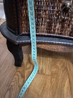 Ratanova skrinka wenge - 3