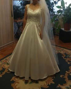 Ivory svadobné šaty Monica Loretti - 3