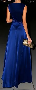 elegantné modré S - 3