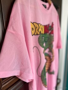 Bershka ružové tylove tričko č. M - 3