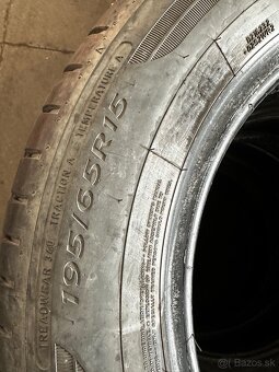 LETNÁ SADA 195/65 R15 DUNLOP SPORTBLURESPONSE - 3
