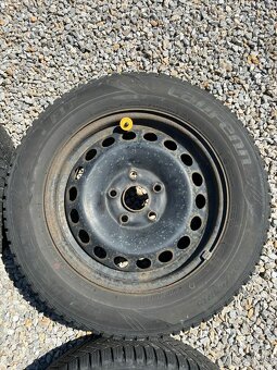 Na predaj plechové disky s pneu 195/65 R15 – Škoda, VW, Seat - 3