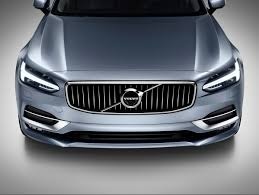 VOLVO S90 V90 2016- MASKA CHLADIČA CHRÓMOVÝ NÁRAZNÍK - 3