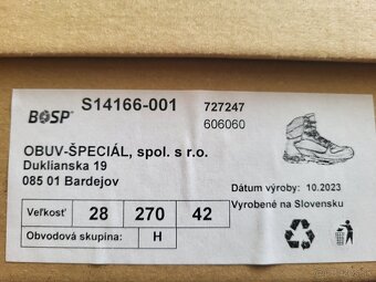 Topánky BOSP ALLIEN FG - 3