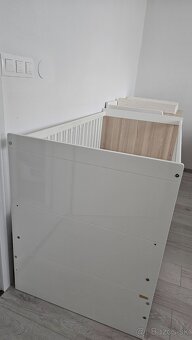 detská postieľka s prebalovacim pultom - 3
