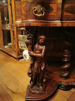 Predám originál barokový sekretár - 3