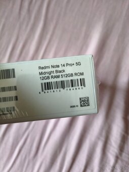 Redmi Note 14 Pro+ 5G 512GB nový nerozbalený - 3